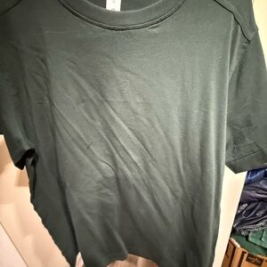 Lululemon all yours organic cotton t shirt  Dark Green